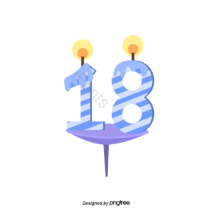 数 生日快乐 蜡烛装饰 18岁 cursorfx 数字剪贴画 蜡烛剪贴画 蜡烛