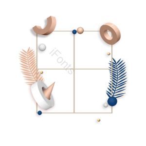 3d 文摘 设计元素 全息 隔离的 形状 抽象框架 几何
