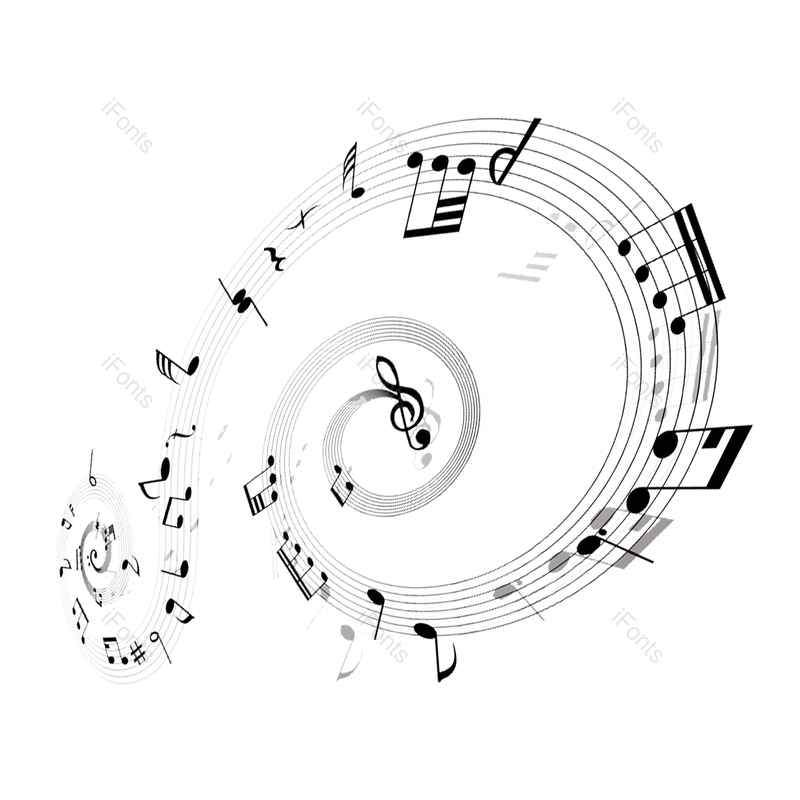 线条图片,音乐元素,音乐会PNG,员工免抠素材