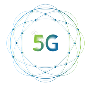 5g 5g网络 5g时代 5g互联网 3d立体 互联网通信 圆形循环脉络 线条结构渐变