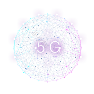 球形 线条 网络 5G 渐变 发光