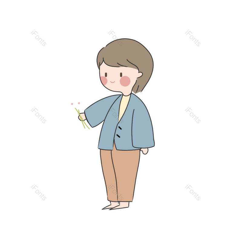 卡通图片,清新元素,简约PNG,花朵免抠素材