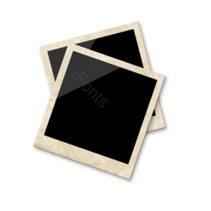 办公办公用品 复古的 宝丽来 摄影 照片 相纸 破旧的 纸剪贴画