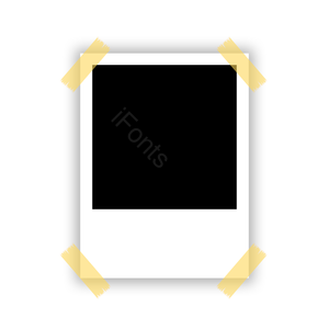 办公办公用品 宝丽来 摄影 照片 相纸 不干胶胶布 纸剪贴画 摄影剪贴画
