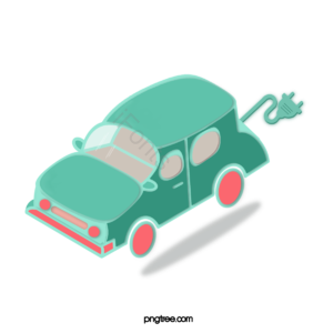 节能汽车 马卡龙色 立体 智能生活 环保 C4D 3d立体插画