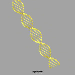 dna链条 DNA 双螺旋DNA 美容质感 光泽 立体 基因 金色