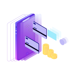 立体 移动 3d 移动支付 金币 手机 卡 信用卡