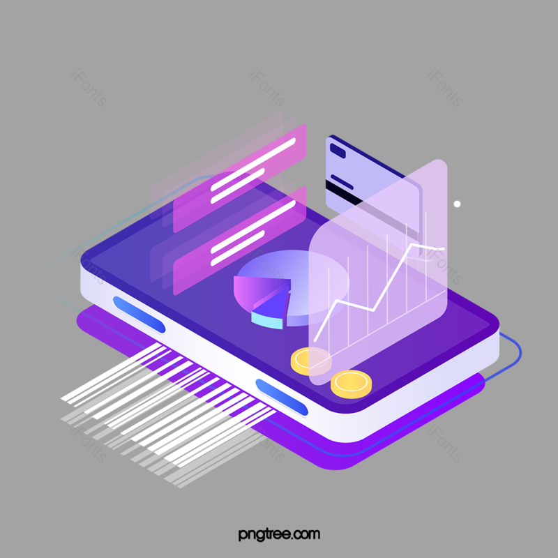 图表图片,立体元素,高科技PNG,3D免抠素材