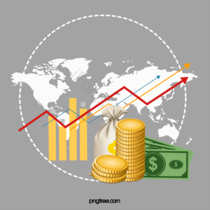 上升 有创意的 商务 地图 基金 数据 金币 金融