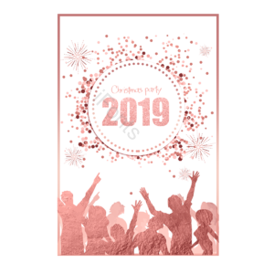 质感 金属 玫瑰金 几何 圆 人 剪影 2019