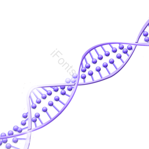 紫色 链状 护肤品 美容 DNA分子 DNA 结构组合 分子