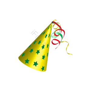 帽子 流苏 小丑帽子 光泽 庆祝 五星 愚人节
