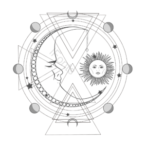 月亮 占卜 神明 占星术 太阳 曼陀罗 通灵 魔幻