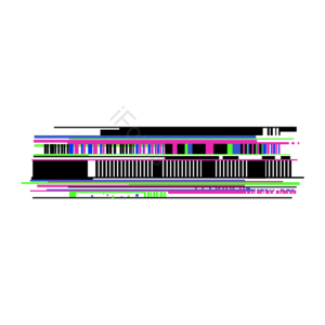 glitch 显示错误 信号微弱 文摘 简单的 取色 几何 音谱线