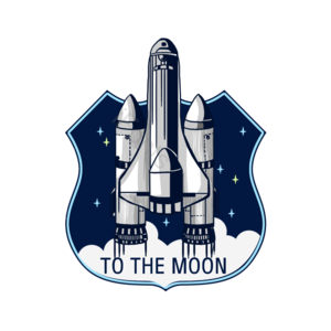星空 宇宙 科技探索 火箭 创意 手绘 现代化 航天