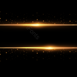  星光灯光 发光效率 发光的 金色 音谱线 文框 金线远山