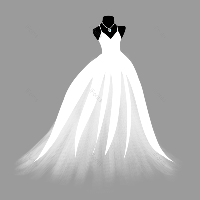 礼服图片,婚礼元素,新娘PNG,白色婚纱免抠素材
