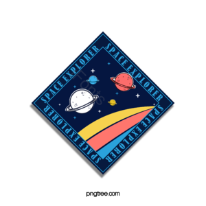 蓝色 星空星河星球 星星 图贴 隔空 宇宙 环绕 明星剪贴画