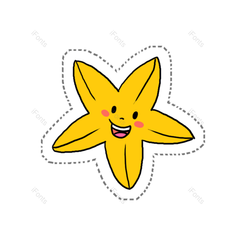 线条图片,卡通元素,微笑PNG,笑脸免抠素材