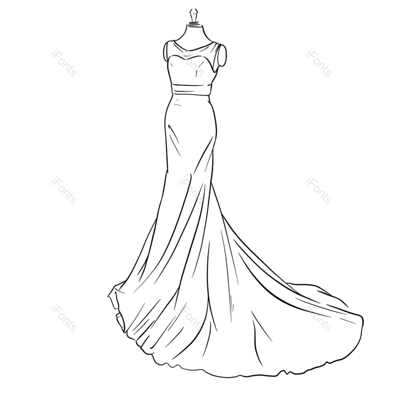 礼服图片,裙子元素,黑色PNG,免抠素材