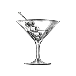 黑色 手绘 杯子 玻璃杯 酒杯 樱桃 酒水
