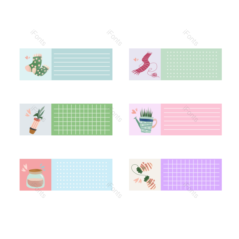手套图片,围巾元素,动画片PNG,袜子免抠素材