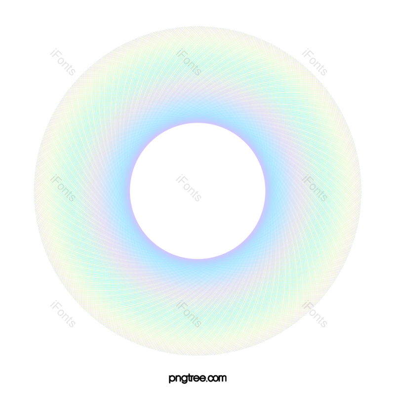 线条图片,彩虹色元素,波纹PNG,渐变免抠素材