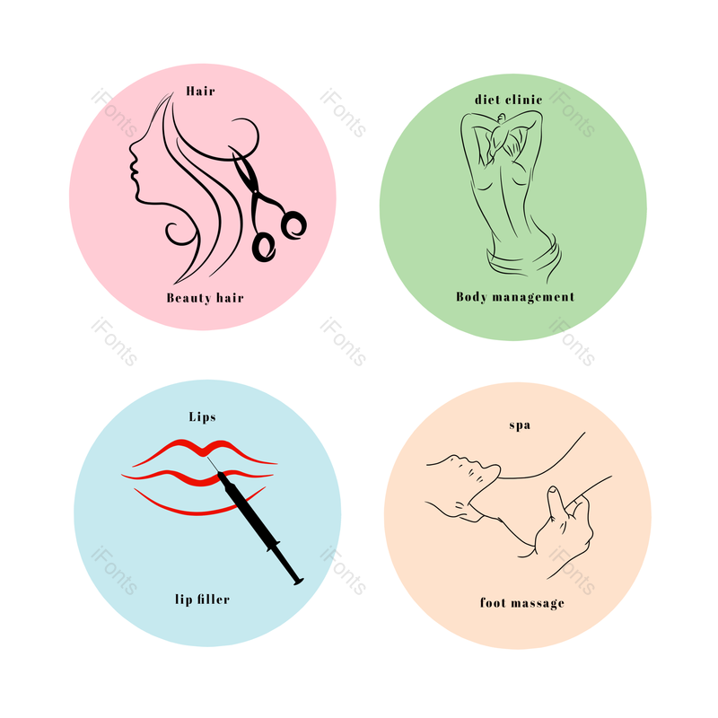 美容图片,元素,PNG,免抠素材