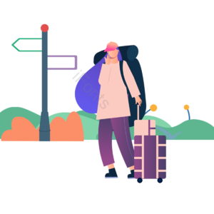 旅游 简约 卡通 精致 质感 创意 设计 手绘