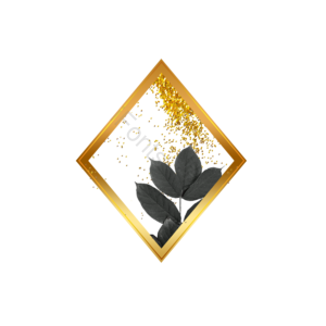 叶 金色 黑色 金属 闪粉 金叶 叶剪贴画 钻石剪贴画