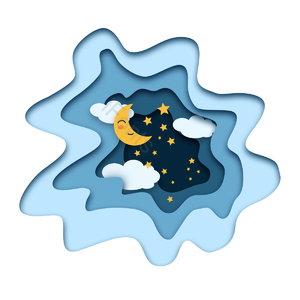 夜空 天空 繁星 星星 云层 星球 云朵 行星