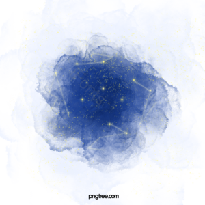文框 盛开 星河 繁星 星座 渐变色 蓝色 宇宙