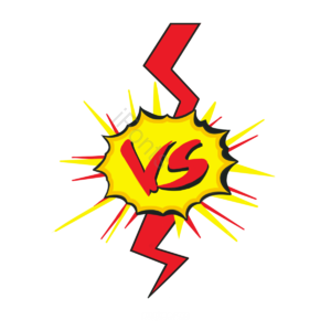 艺术 设计 有创意的 VS 对抗赛竞赛 战斗 反差萌 多边形