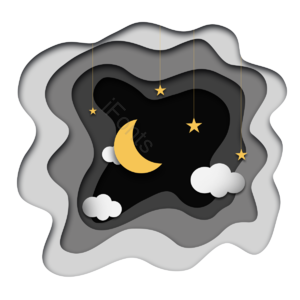 夜空 天空 宇宙 云层 繁星 星球 月球 行星