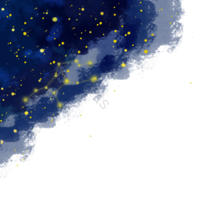 星空星河星球 繁星 星座 片状云 一排云 盛开 笔刷 文框