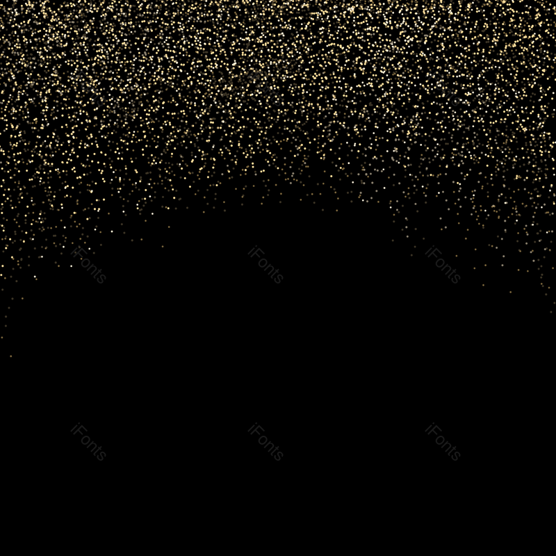 粒子图片,闪光元素,金色PNG,免抠素材