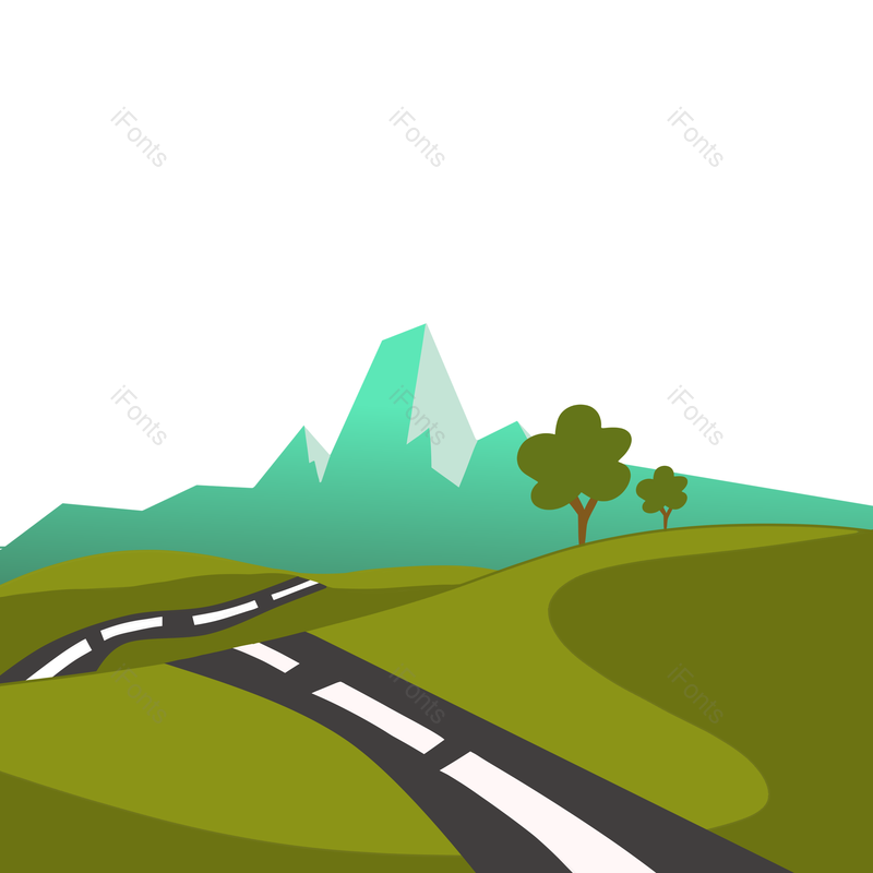 风景图片,旅行元素,草原PNG,旅游免抠素材