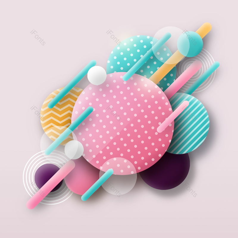 立体图片,立体几何元素,蓝色PNG,几何免抠素材
