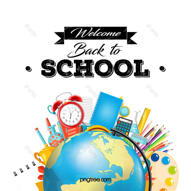学习用品图片,地球元素,彩色笔PNG,红色免抠素材