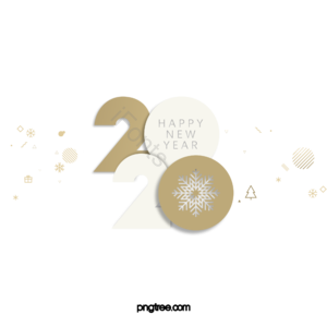 装饰 曲线 新年快乐 2020 轮廓 2020跨年