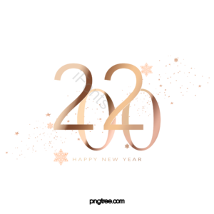 线条 新年快乐 装饰 大纲 2020年 新年快乐剪贴画 线剪贴画