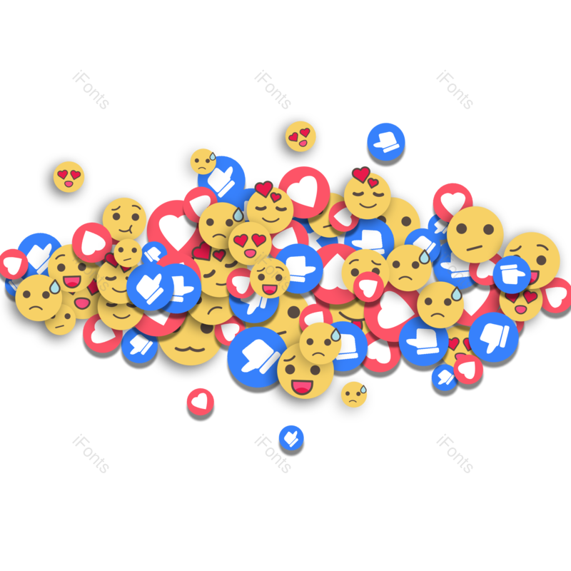 笑脸图片,卡通表情元素,PNG,免抠素材