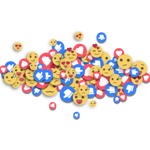 圆形笑脸 emoji表情包 可爱的笑脸 卡通表情 手绘表情符号 给好按钮 彩色剪贴画 Facebook的反应