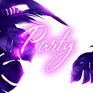 party 霓虹灯 夏季 热带 梦幻 灯光 抽象