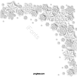 白色 雪花 剪纸 半角  冬季 立体 阴影
