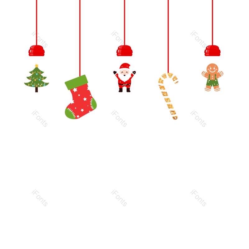 节日图片,卡通元素,积雪PNG,圣诞老人免抠素材