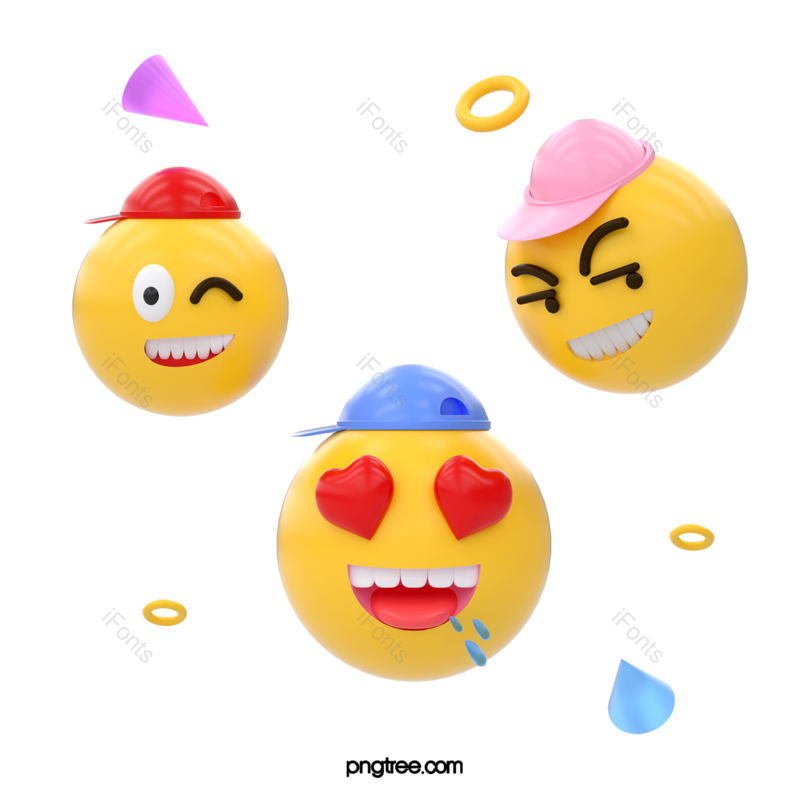 立体图片,3D元素,黄色PNG,免抠素材