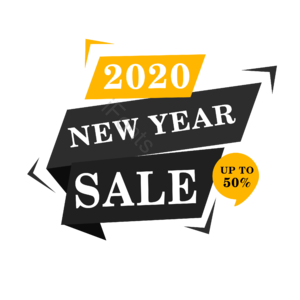 促销 标签 新年 折扣 2020 新年促销 色块 线条
