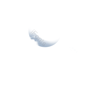 星空 弯月 梦幻 明月 夜晚 白色 云朵 朦胧