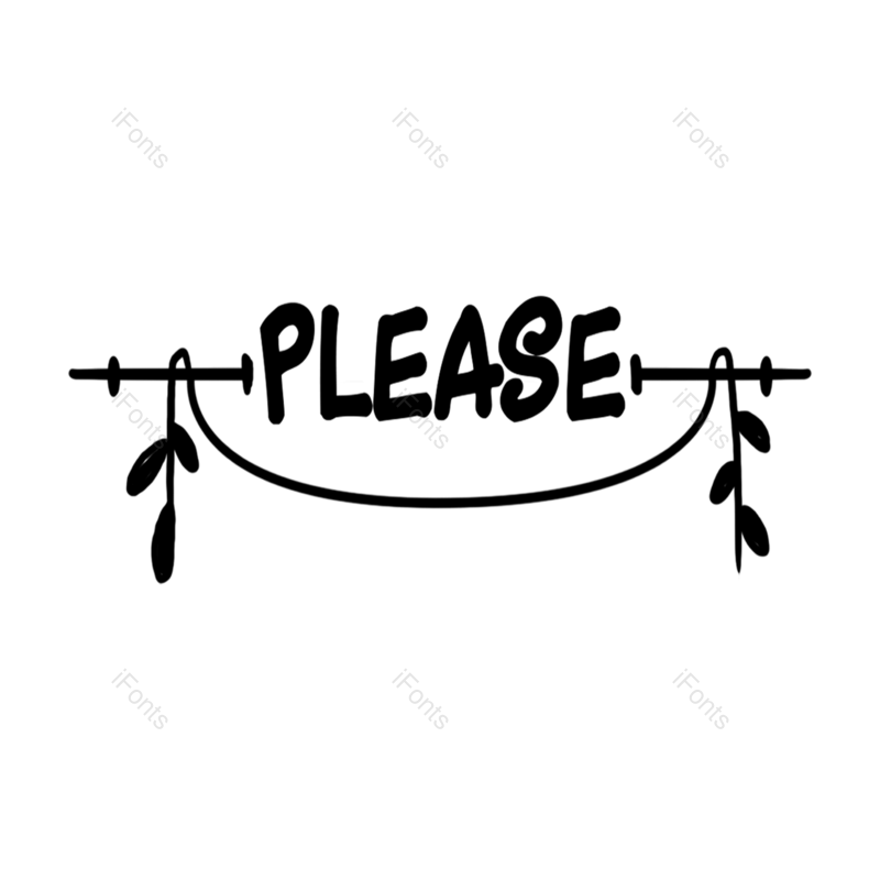 元素图片,黑白元素,字母PNG,英文免抠素材